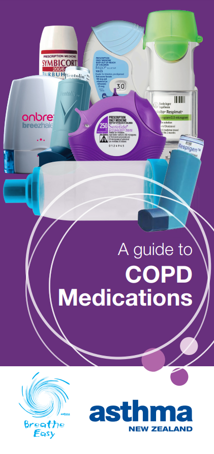 a guide to copd medications brochure asthma nz
