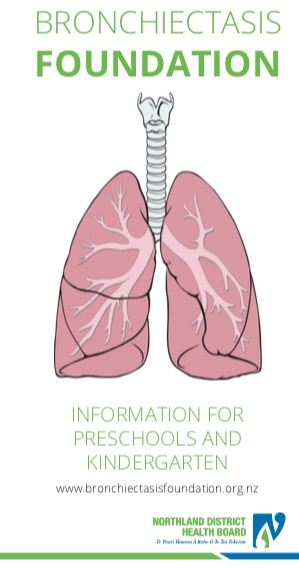 bronchiectasis information for preschool and kindergarten