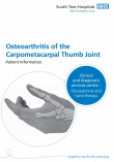 Osteoarthritis of the carpometacarpal thumb joint