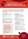 Protect against measles factsheet