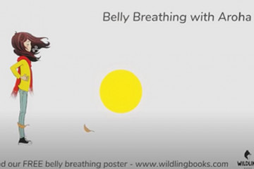 Belly breathing with Aroha