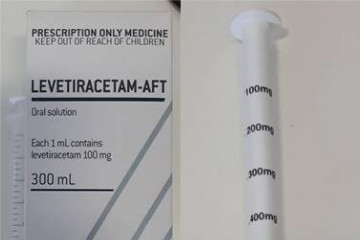 Levetiracetam-AFT oral liquid – problems with the measuring syringe
