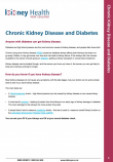 Chronic kidney disease and diabetes