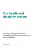 Health reform: White paper summary