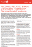 Alcohol related dementia and Wernicke-Korsakoff syndrome