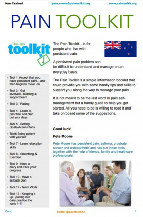 Pain toolkit NZ version 2017