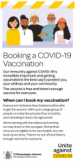 How to book your free COVID-19 vaccine appointments