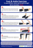 Foot, calf & ankle exercises
