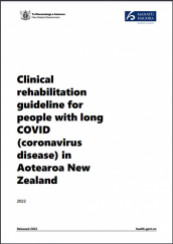 Clinical rehabilitation guide NZ Sept22