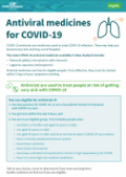 Antiviral medicines for COVID-19 factsheet