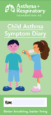 Child asthma symptom diary
