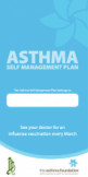 Asthma self management plan