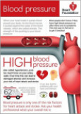 Blood pressure information sheet