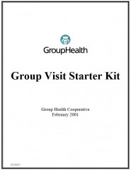 Group Health, Group Visit Starter Kit