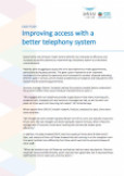 Case study – improving access with a better telephony system