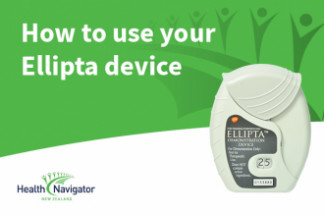 How to use your Ellipta inhaler