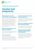 Alcohol and pregnancy FAQs