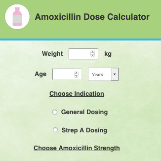 Amoxicillin Dosage Chart For Adults