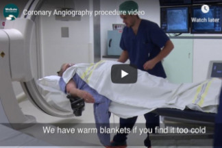 Angiography procedure