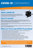 How is COVID-19 spread?